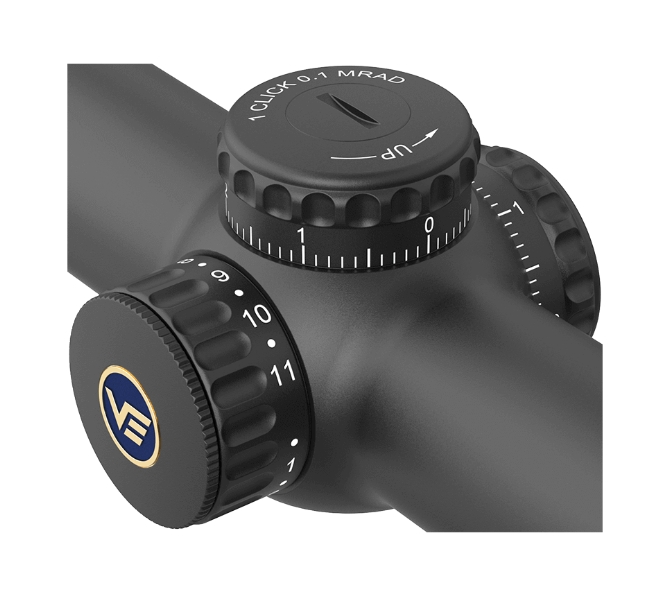 Vector Optics Continental x8 1-8x24 SFP ED VET-BTR 0.1MRAD 30mm Tactical Rifle Scope w/ Free Weaver Rings