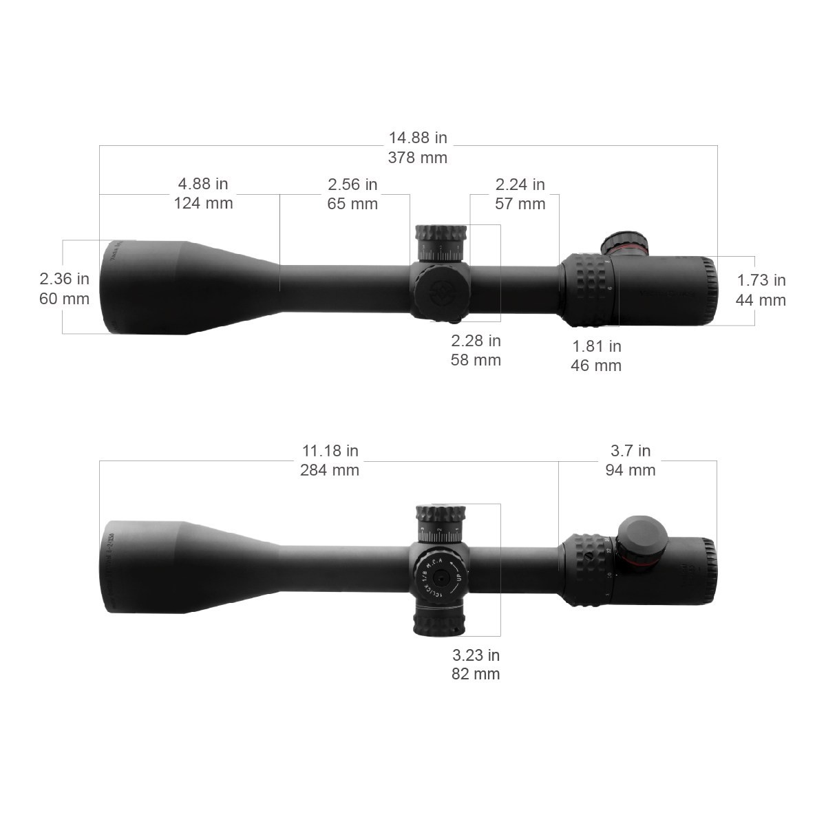 WIN A: Vector Sentinel 6-24x50 SFP MP 1/8MOA 30mm Rifle Scope