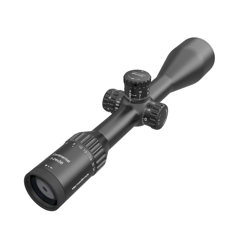 WIN A: Vector Optics Continental x8 3-24x56 SFP Zero-Stop Tactical ED 30mm Rifle Scope