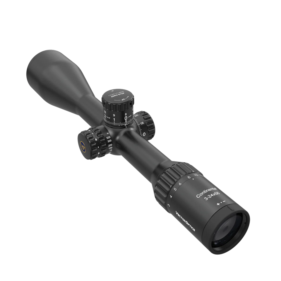 Vector Optics Continental x8 3-24x56 SFP Zero-Stop Tactical ED 30mm Rifle Scope