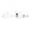 Vector Optics Continental x8 6-48x56 ED VCO-6 1/8MOA 30mm Tactical Rifle Scope