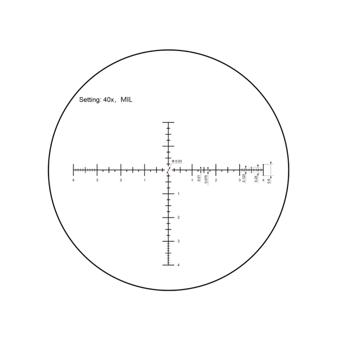 Vector Optics Continental x8 6-48x56 ED VCO-5 0.05MIL 30mm IR Tactical Rifle Scope