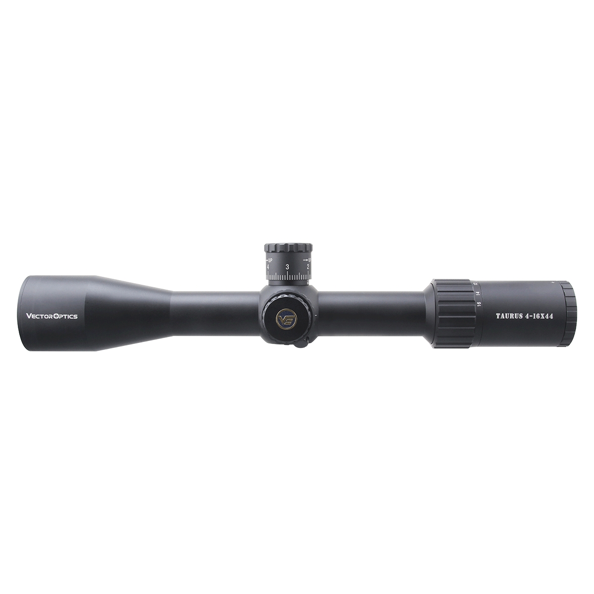 Vector Optics Taurus 4-16x44 SFP Illuminated MPX1 1/10 MIL Zero-Stop 30mm Rifle Scope with Free Picatinny Rings
