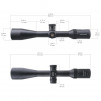 Vector Optics Continental 4-24x50 ARI SFP Illuminated VCT-20A 0.1 MRAD Zero Stop Rifle Scope