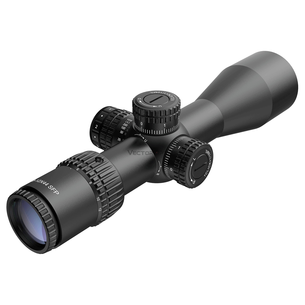 WIN A: Vector Optics Veyron 3-12x44 SFP IR MPR-V10 0.1 MRAD Locking Turrets Side Focus Super Compact 30mm Rifle Scope
