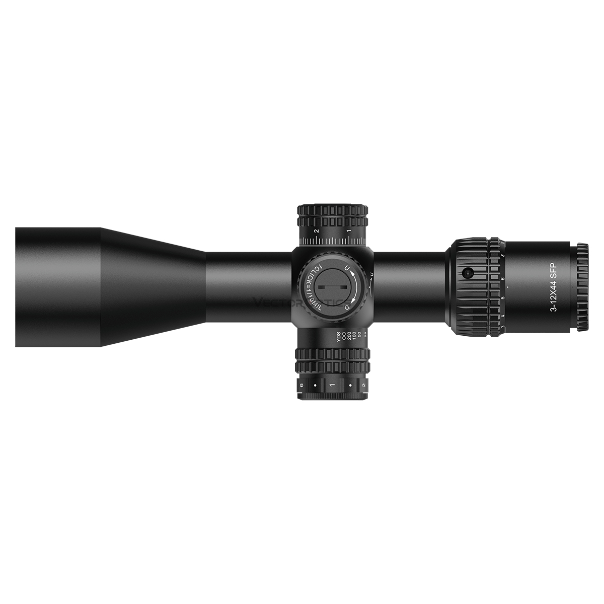 WIN A: Vector Optics Veyron 3-12x44 SFP IR MPR-V10 0.1 MRAD Locking Turrets Side Focus Super Compact 30mm Rifle Scope
