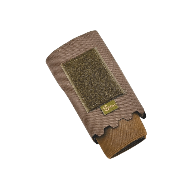 Cole-Tac Rifle Scope Poncho Protective Sleeve with Hook-and-Loop Patches for 56mm Lens - FDE