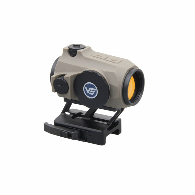 Vector Optics Maverick-IV 1x20 SOP Mini Rubber Weaver Mount Armored Reflex Sight