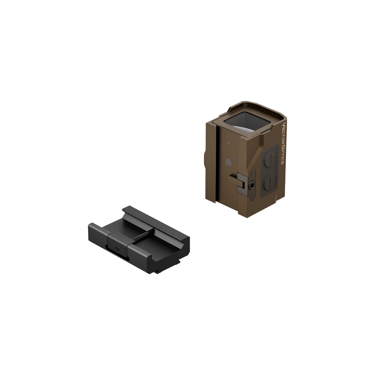 Vector Optics Frenzy Plus 1x18x20 Enclosed Reflex Sight - Coyote FDE