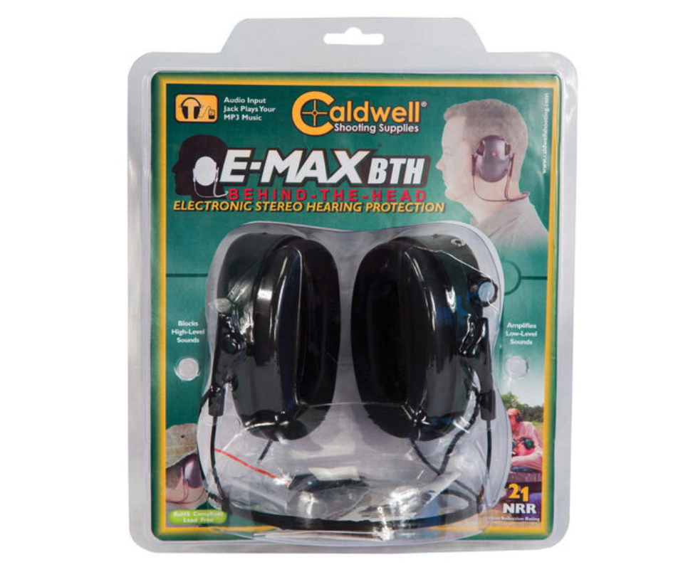 WIN A: Caldwell E-Max Low Profile Behind the Neck Electronic Hearing Protection