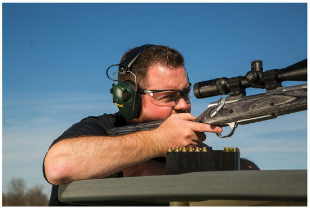 WIN A: Caldwell E-Max Low Profile Electronic Hearing Protection Shooting Glasses Combo