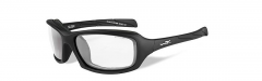 Wiley X WX Sleek Shooting Glasses With Clear Lenses/ Matte Black Frame