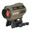 SPINA Optics Symbiote 1x20 Red Dot Sight with QD Mount & Digi System (TAN)