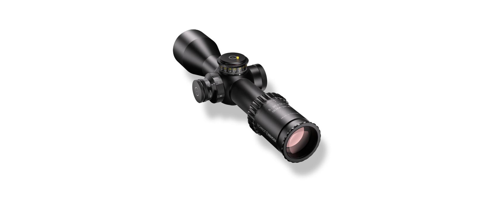 Schmidt & Bender 5-20x50 PM II Ultra Short LPI  P4FL 1cm cw DT35 MTC LT / ST  ZC CT Rifle Scope
