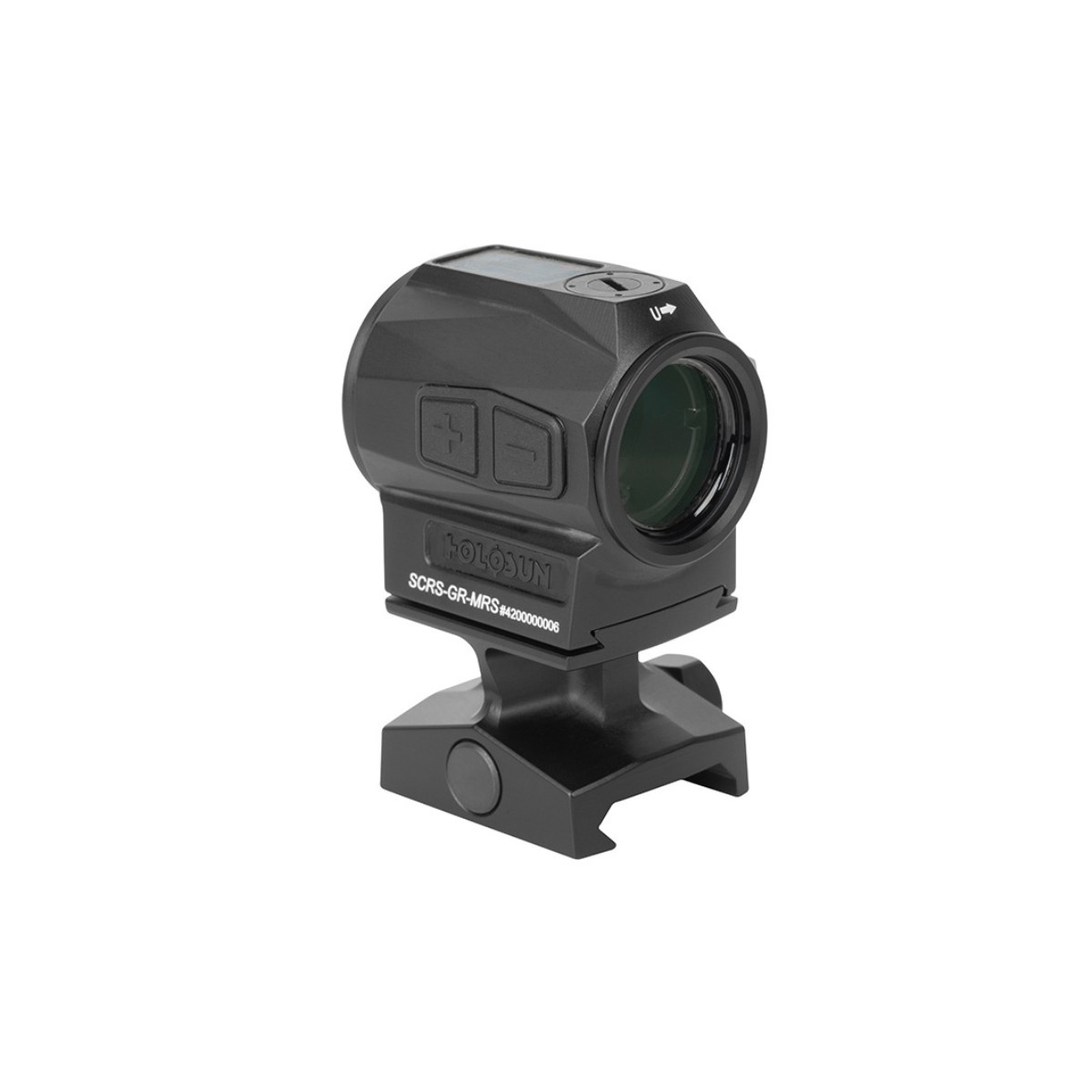 Holosun SCRS 2 MOA/65 MOA Solar Charging Green Red Dot Rifle Sight