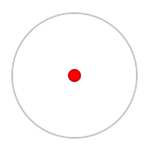 Holosun SCRS 2 MOA Solar Charging Red Dot Rifle Sight