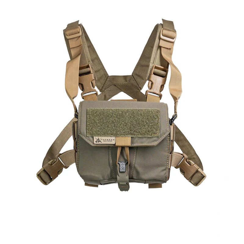 FHF Gear Service Model Bino Harness - Ranger Green - Standard