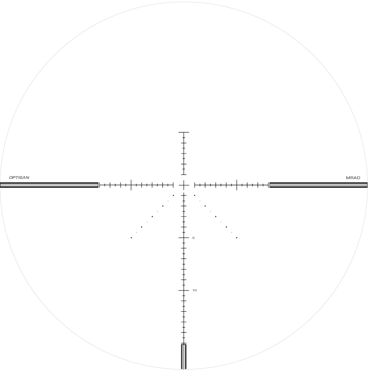 Optisan Optics EVX G2 4-16x44 F1 (F1MRAD16) Non-Illuminated Rifle Scope