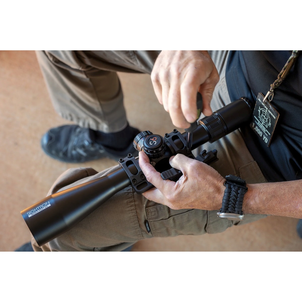 Sightron S6 10-60x56 SFP MOA-FTD Illuminated 1/8 MOA 34mm Rifle Scope