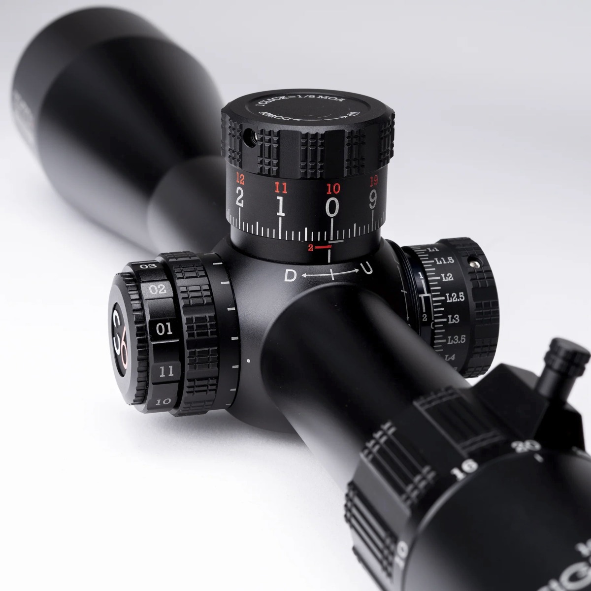 Sightron S6 10-60x56 SFP MOA-FTD Illuminated 1/8 MOA 34mm Rifle Scope