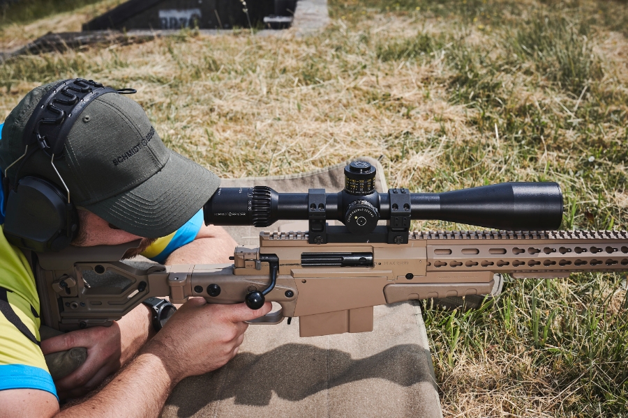 Schmidt & Bender 10-60x56 MOA CM II High Performance SFP NON Illuminated M2F-2MOA MT II DT II 1/8 MOA CCW LT ZC Rifle Scope