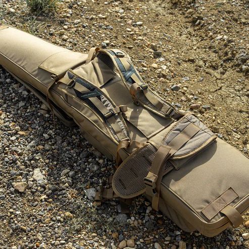 Eberlestock Sniper Sled Drag Bag - Long 57" - Dry Earth