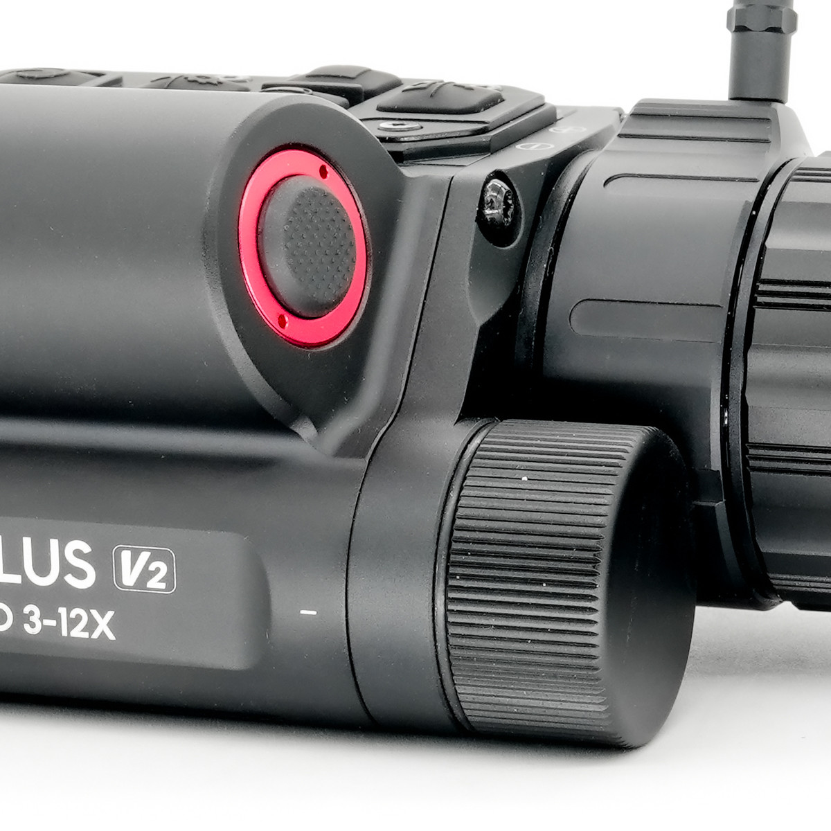 Preowned DNT Optics ZULUS HD ZHD312R V2 - 3-12X Digital Night Vision Scope With LRF And Ballistic Calculator (Includes PM20L Picatinny Rail) - SOG206