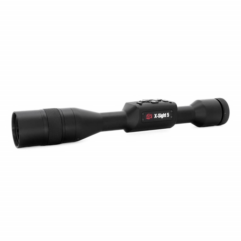 Pre-owned ATN X-Sight 5 5-25x PRO ED Smart Day/Night Hunting Rifle Scope - SOG217