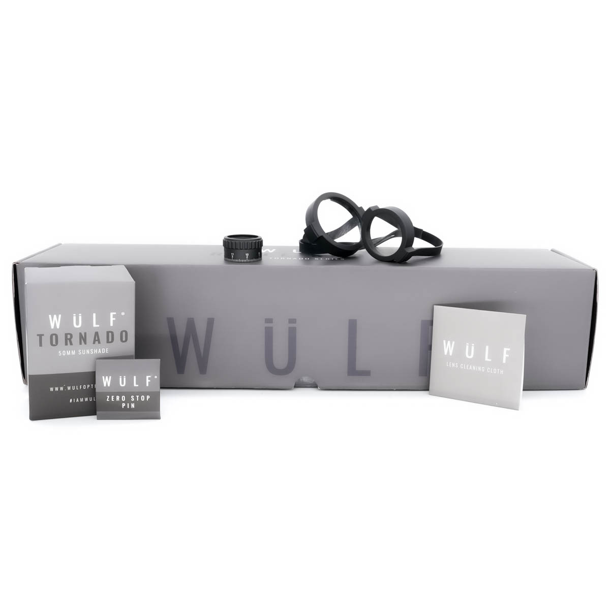 Pre-Owned Wulf Tornado 6-24x50 FFP Digi-Illum W-MIL3 Side Focus Zero Stop LT (30mm) Tactical 0.1 MRAD Rifle Scope - SOG25010