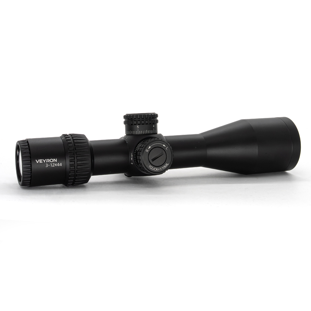 SOG Returned Vector Optics Veyron 3-12x44 SFP IR MPR-V10 0.1 MRAD Locking Turrets Side Focus Super Compact 30mm Rifle Scope - SOG25040