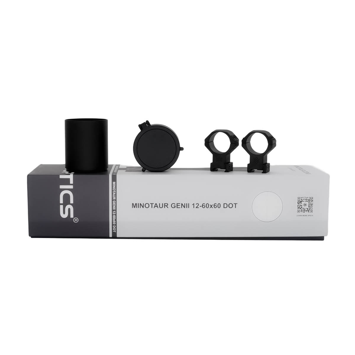 SOG Returned Vector Optics Minotaur 12-60x60 Gen II Illuminated DOT SFP VETD-LR 1/8 MOA Rifle Scope - SOG25053