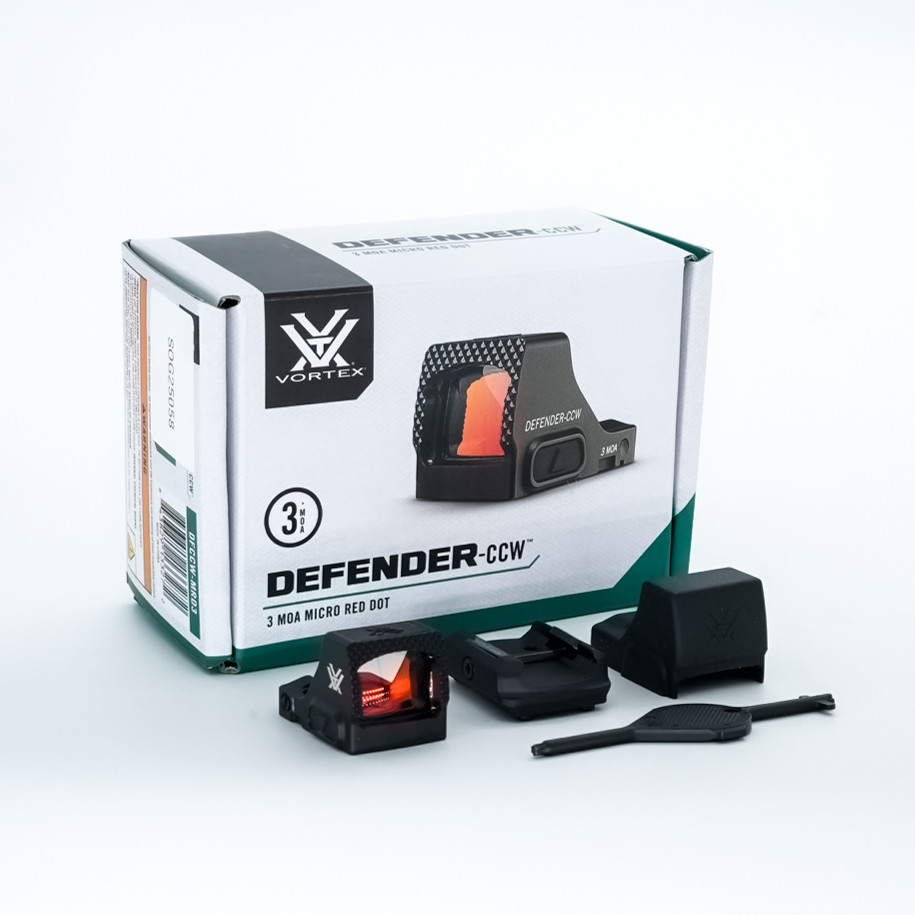 SOG Returned Vortex Defender-CCW 3 MOA Red Dot Sight - SOG25058