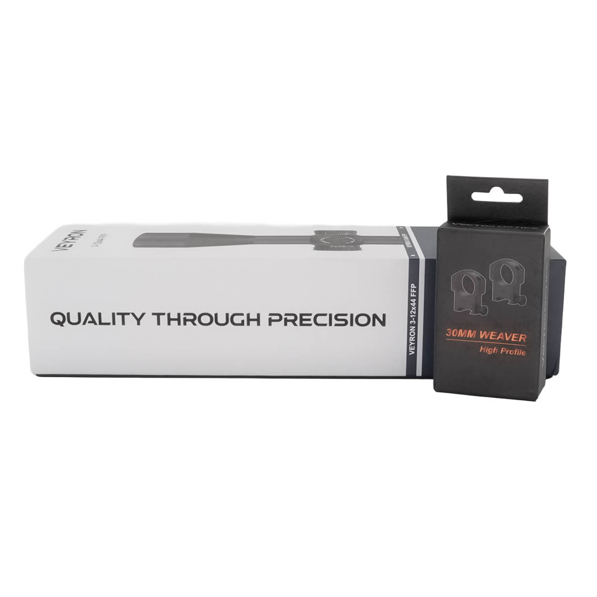 SOG Returned Vector Optics Veyron 3-12x44 FFP MRAD Locking Turrets Side Focus Super Compact 30mm Rifle Scope - SOG25076