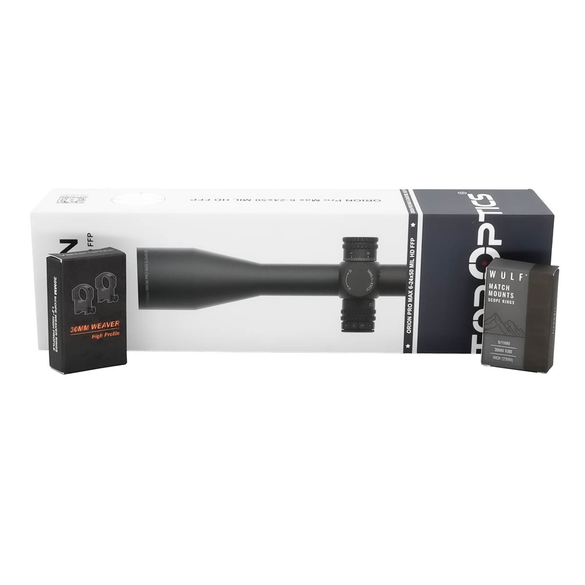 SOG Returned Vector Optics Orion Pro MAX 6-24x50 FFP HD VOR-4 1/10MIL 30mm Rifle Scope - SOG25078