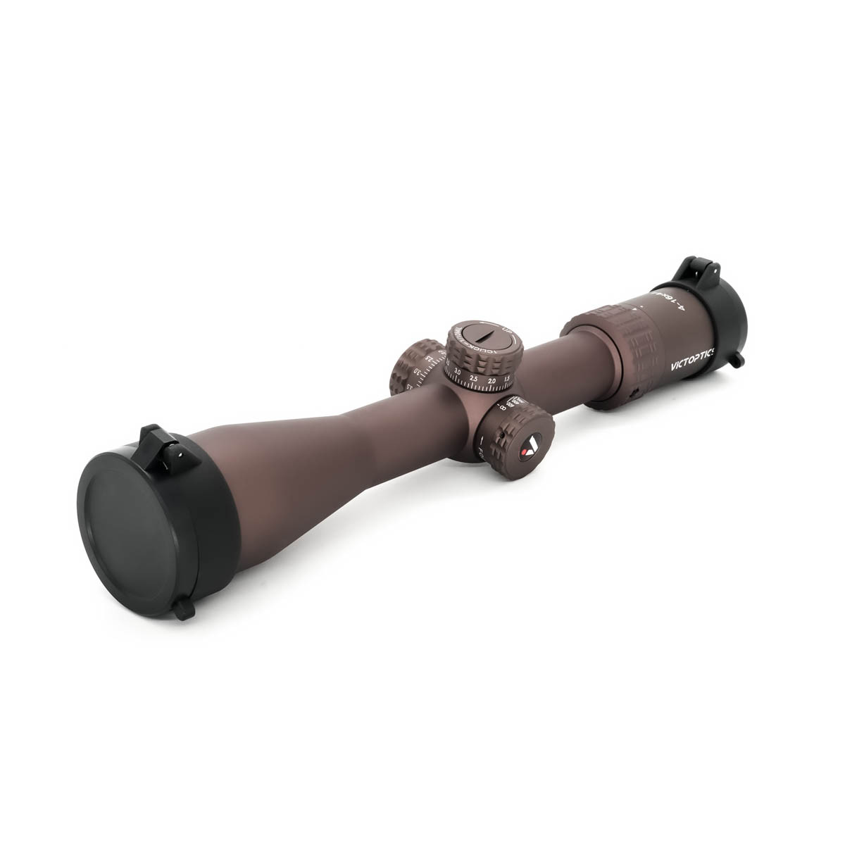 SOG Returned Vector Optics Victoptics S4 4-16x44 SFP MDL 1/10 MIL 30mm Rifle Scope - Coyote FDE - SOG25079
