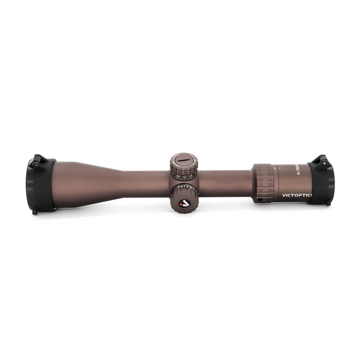 SOG Returned Vector Optics Victoptics S4 4-16x44 SFP MDL 1/10 MIL 30mm Rifle Scope - Coyote FDE - SOG25079