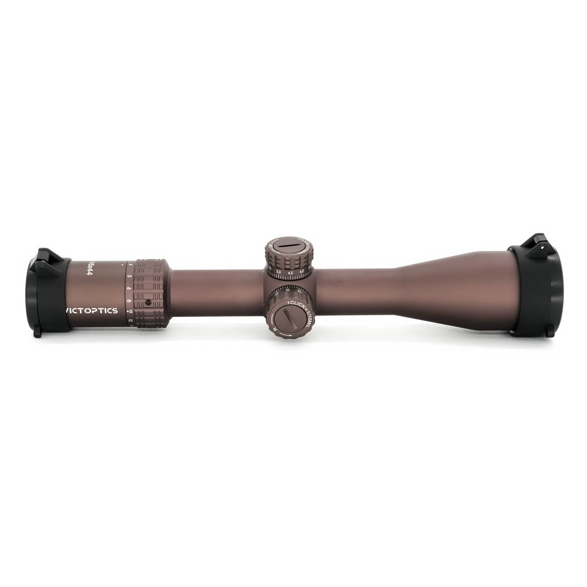 SOG Returned Vector Optics Victoptics S4 4-16x44 SFP MDL 1/10 MIL 30mm Rifle Scope - Coyote FDE - SOG25079