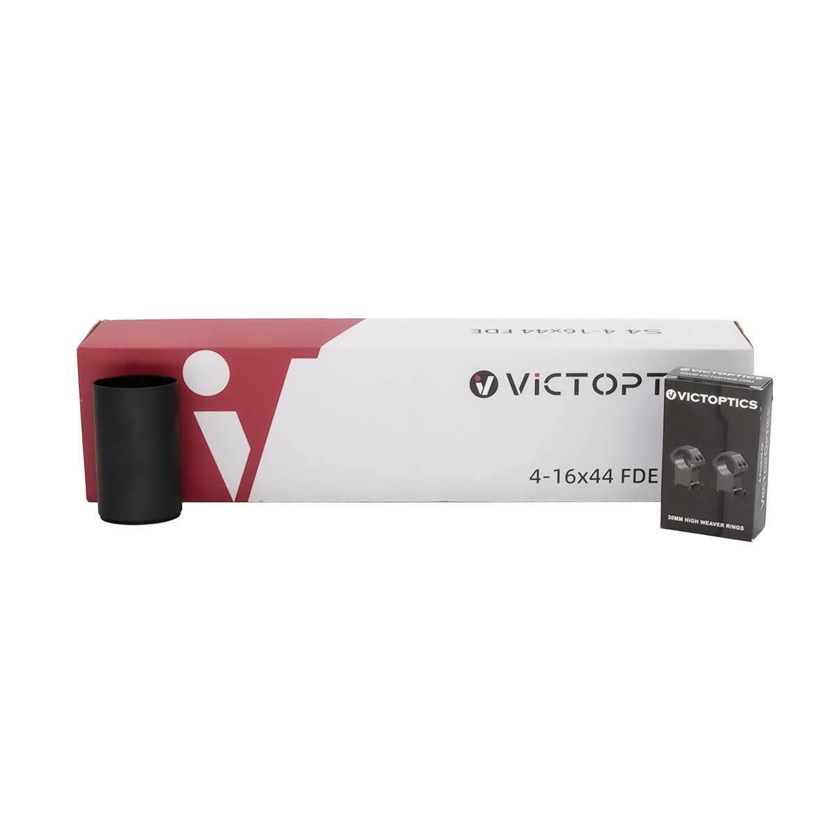 SOG Returned Vector Optics Victoptics S4 4-16x44 SFP MDL 1/10 MIL 30mm Rifle Scope - Coyote FDE - SOG25079