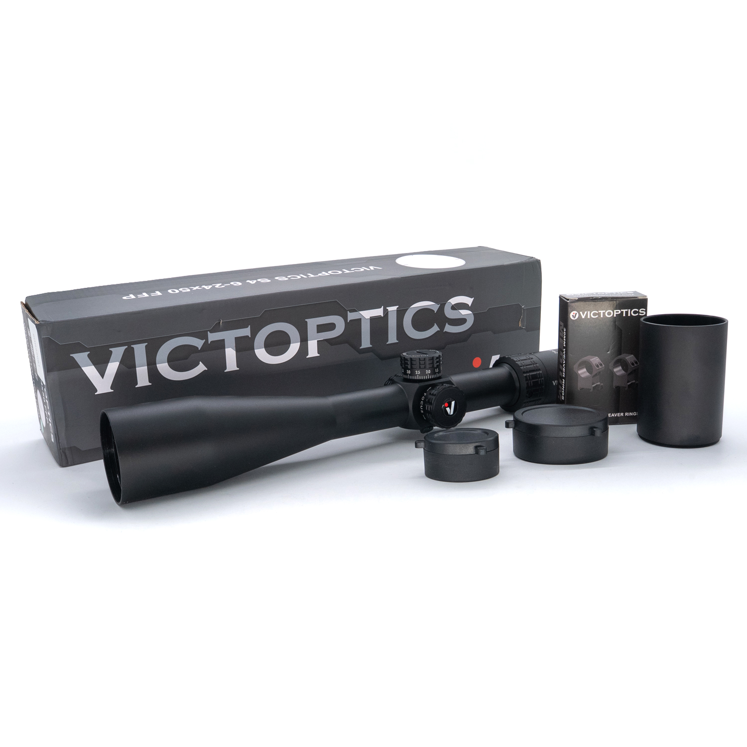 SOG Returned Vector Optics VictOptics S4 6-24x50 First Focal Plane Riflescope - SOG25091