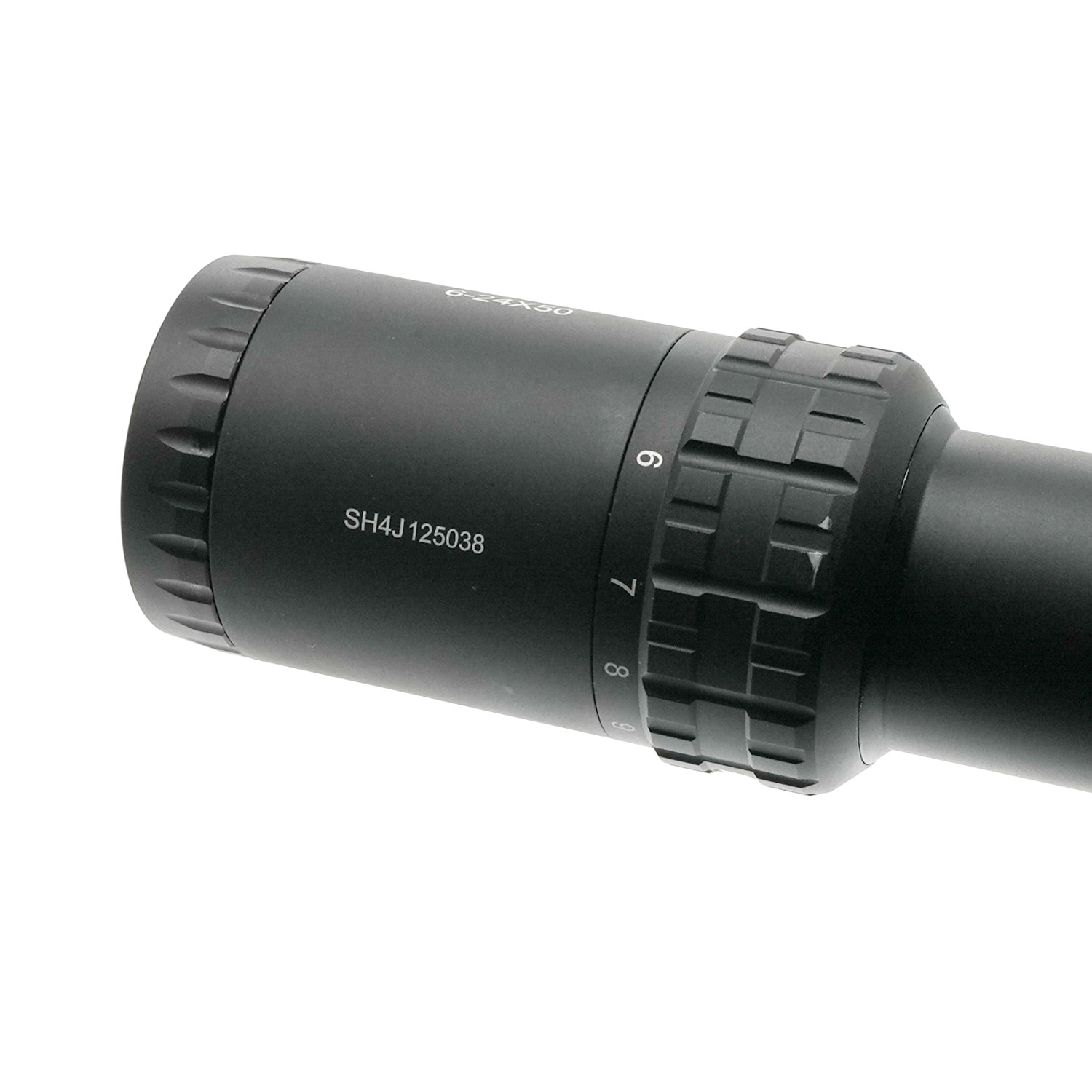 SOG Returned Arken Optics SH-4J 6-24x50 FFP Illuminated 34mm VPR Zero Stop Rifle Scope - MIL - SOG25104