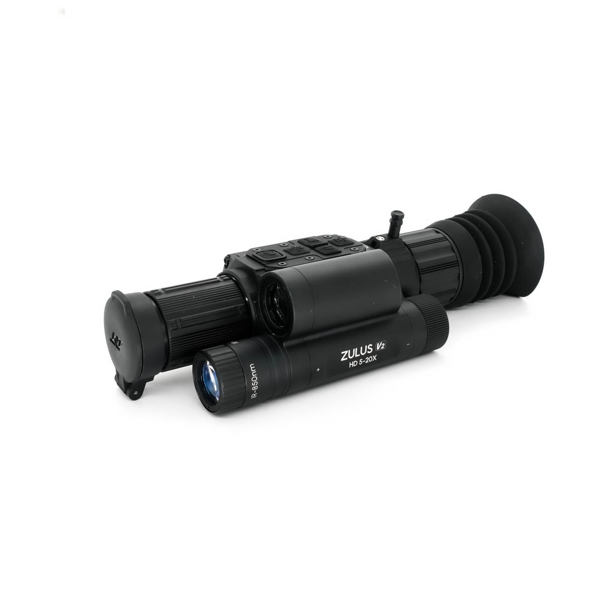 SOG Returned DNT Optics ZULUS HD ZHD520R V2 5-20X Digital Night Vision Scope With LRF And Ballistic Calculator - SOG25105