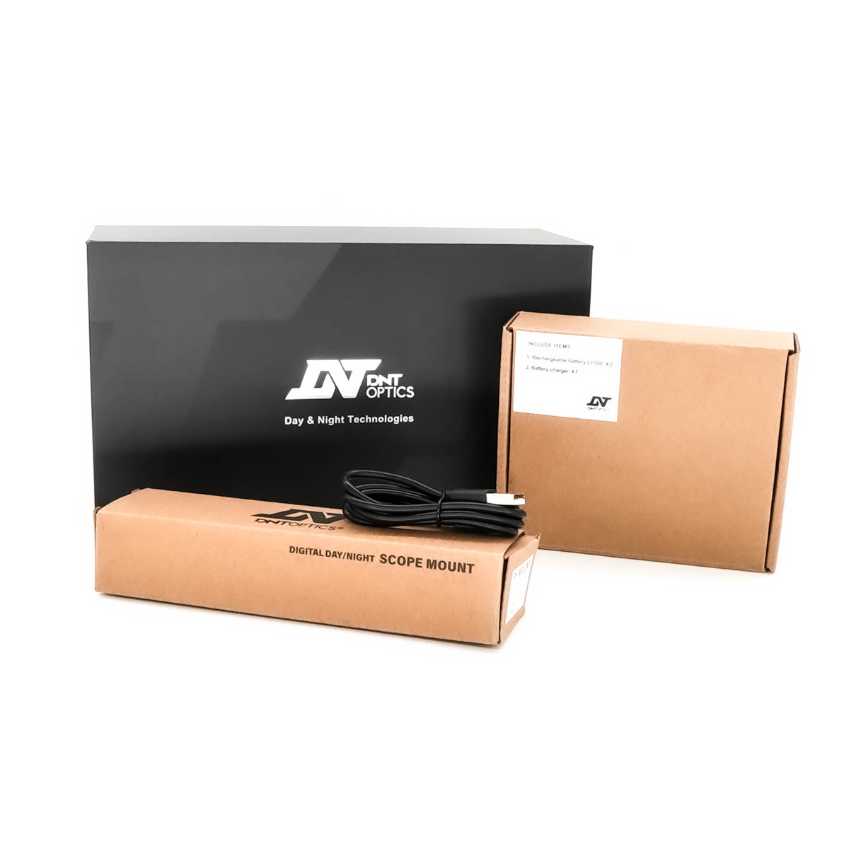 SOG Returned DNT Optics ZULUS HD ZHD520R V2 5-20X Digital Night Vision Scope With LRF And Ballistic Calculator - SOG25105
