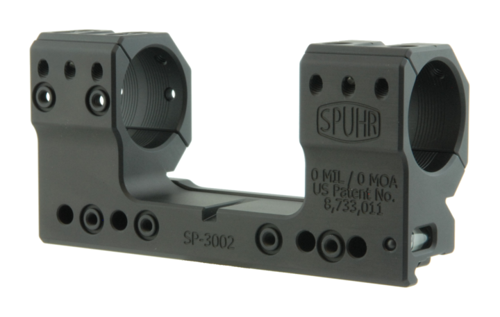 Spuhr ISMS SP-3002 30mm High (38mm) 0 MOA Picatinny One-Piece Mount