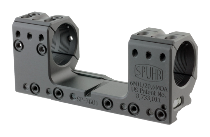 Spuhr ISMS SP-3601 30mm Medium (30mm) 20.6 MOA Picatinny One-Piece Mount