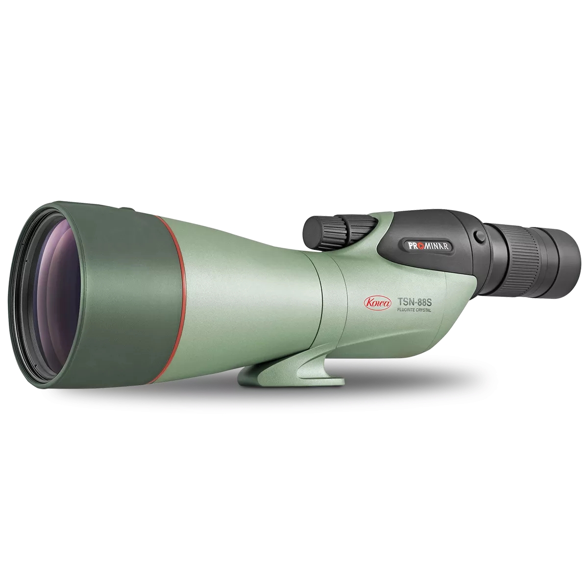 Kowa TSN 88S Prominar Straight Body Spotting Scope and 25-60x Wide Zoom Eyepiece with Free Kowa Stay-On Case