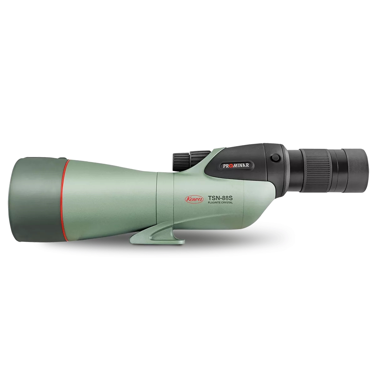 Kowa TSN 88S Prominar Straight Body Spotting Scope and 25-60x Wide Zoom Eyepiece with Free Kowa Stay-On Case