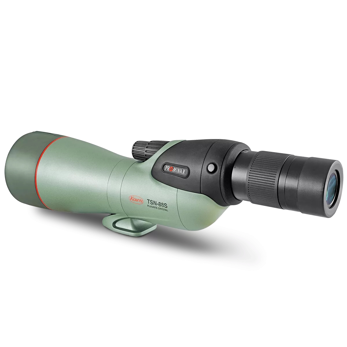 Kowa TSN 88S Prominar Straight Body Spotting Scope and 25-60x Wide Zoom Eyepiece with Free Kowa Stay-On Case