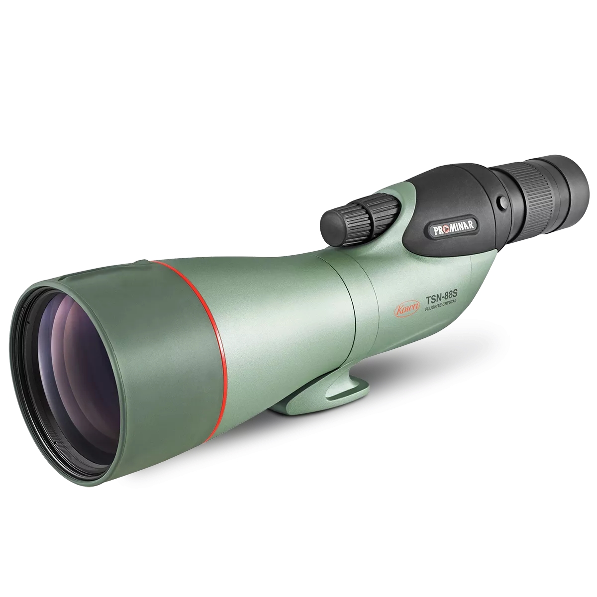 Kowa TSN 88S Prominar Straight Body Spotting Scope and 25-60x Wide Zoom Eyepiece with Free Kowa Stay-On Case