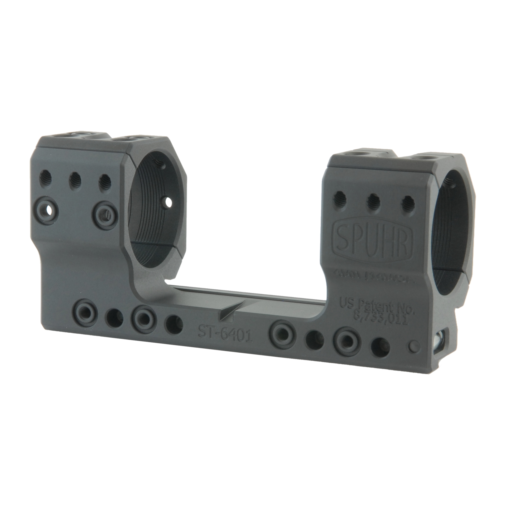 Spuhr Aluminium One-Piece 36mm Dovetail Rifle Scope Mount - 14MOA