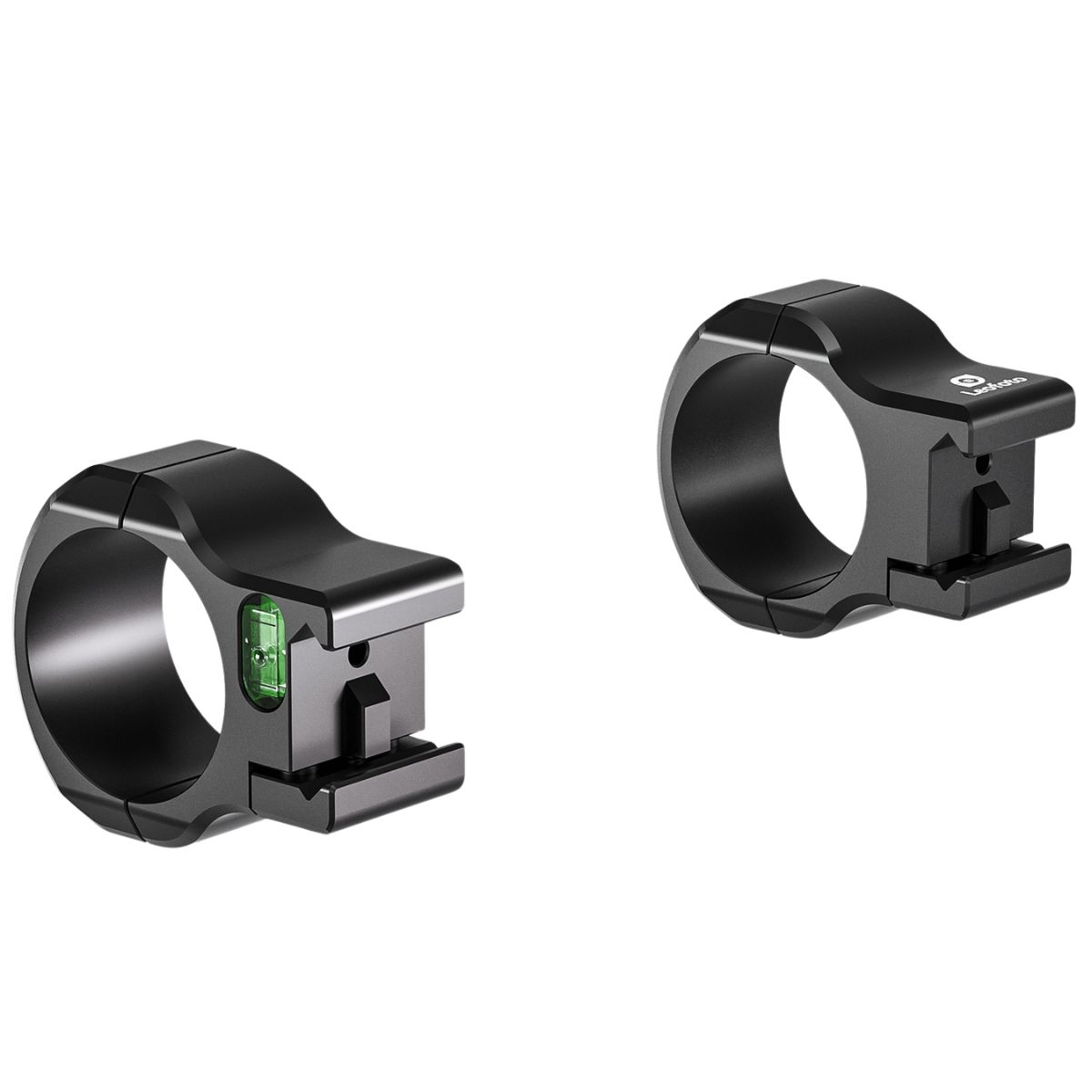 Leofoto SR-3428 34mm Medium  (11mm saddle) Bubble Level Scope Rings